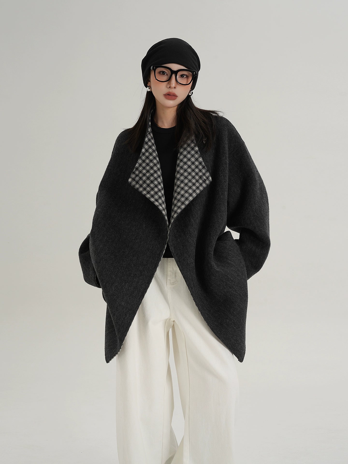 Mid Length Wool Coat Mid Length Wool Coat