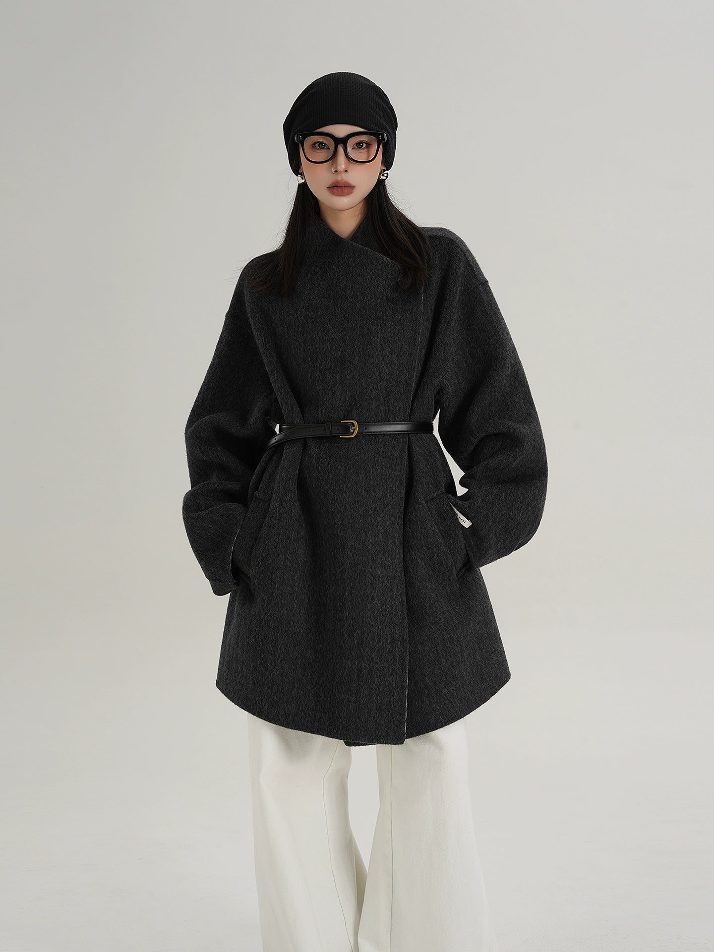 Mid Length Wool Coat Mid Length Wool Coat