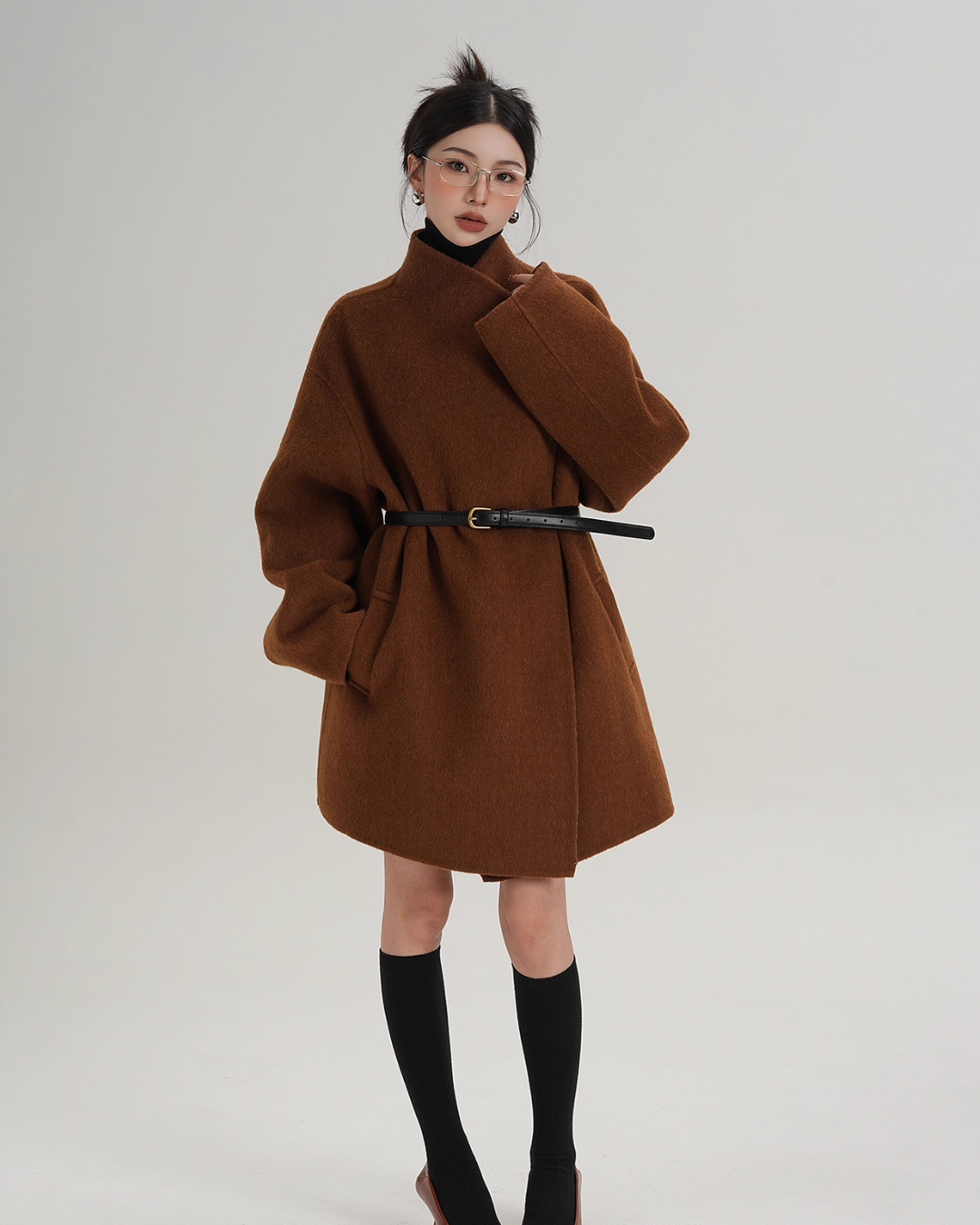 Mid Length Wool Coat Mid Length Wool Coat