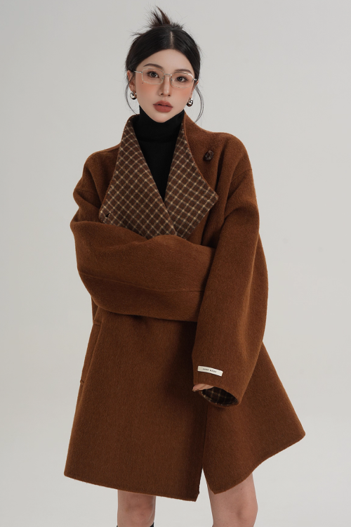 Mid Length Wool Coat