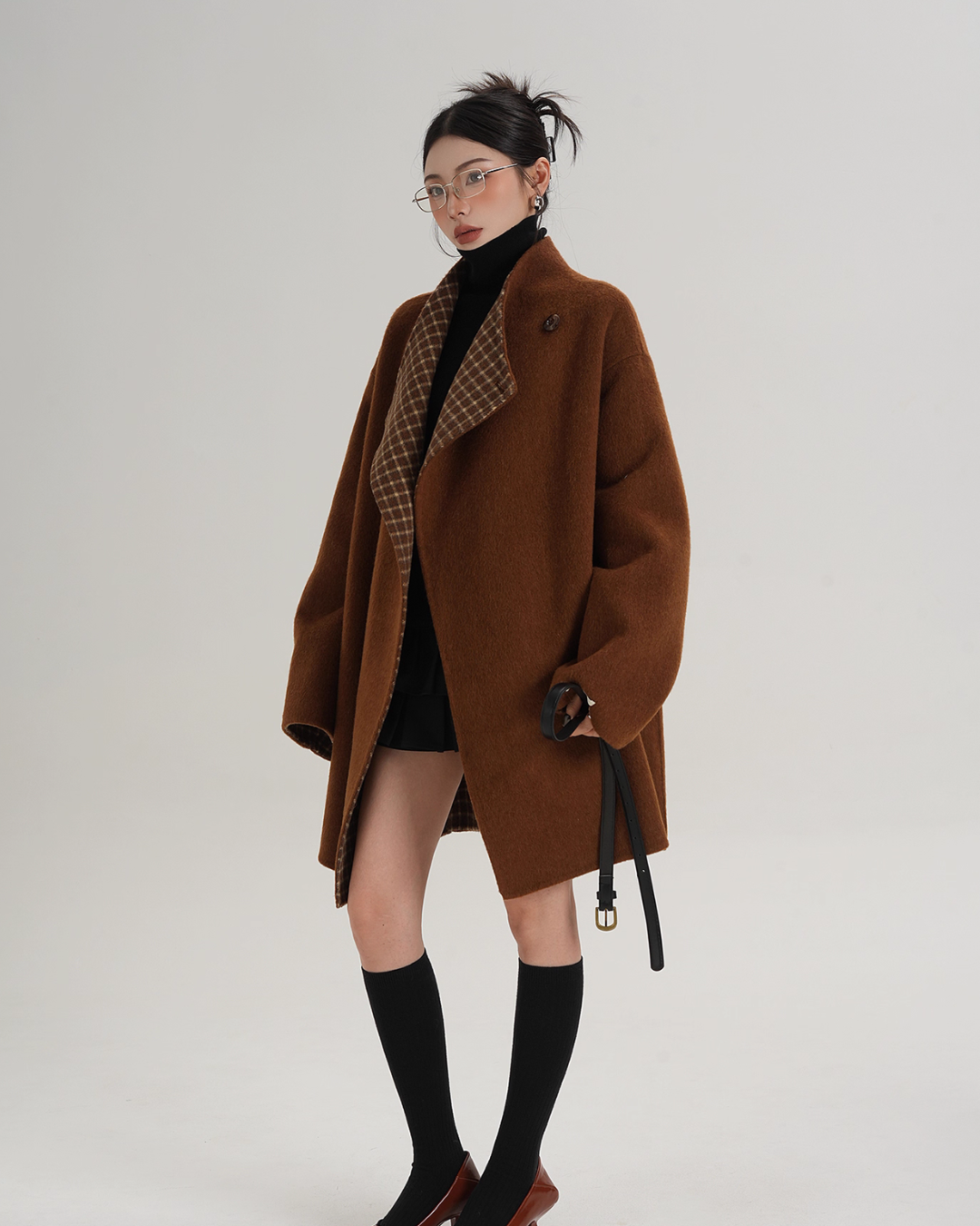 Mid Length Wool Coat Mid Length Wool Coat