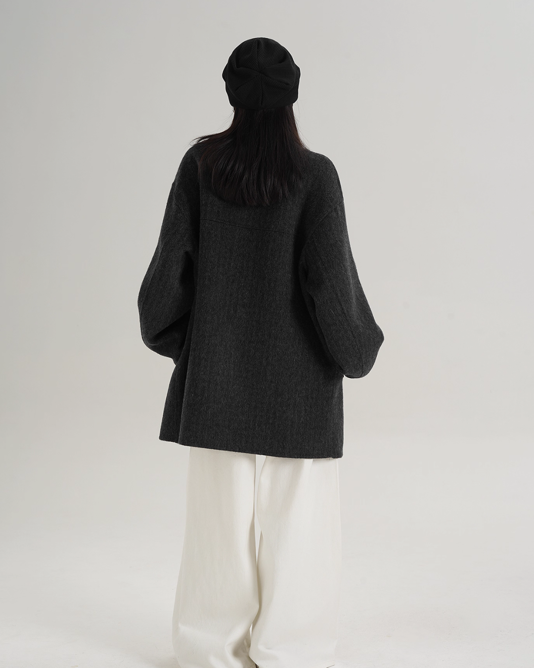 Mid Length Wool Coat Mid Length Wool Coat