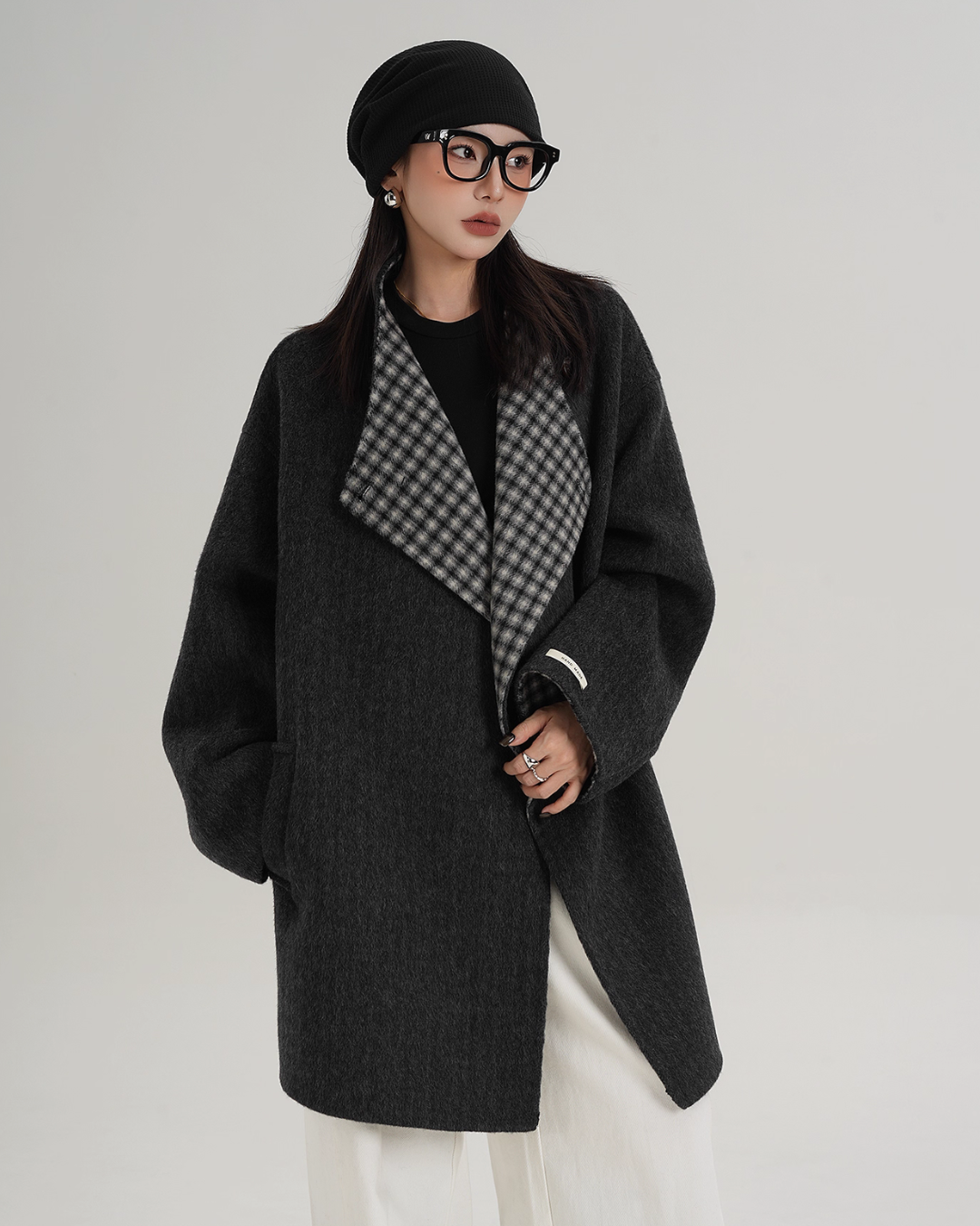Mid Length Wool Coat Mid Length Wool Coat