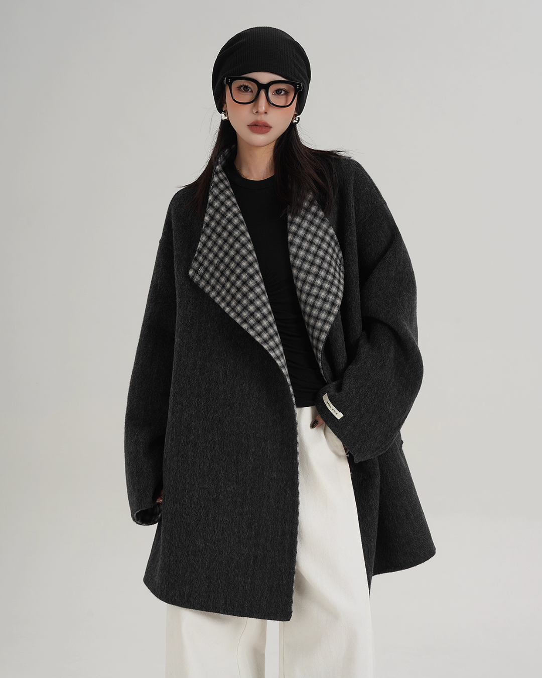Mid Length Wool Coat Mid Length Wool Coat