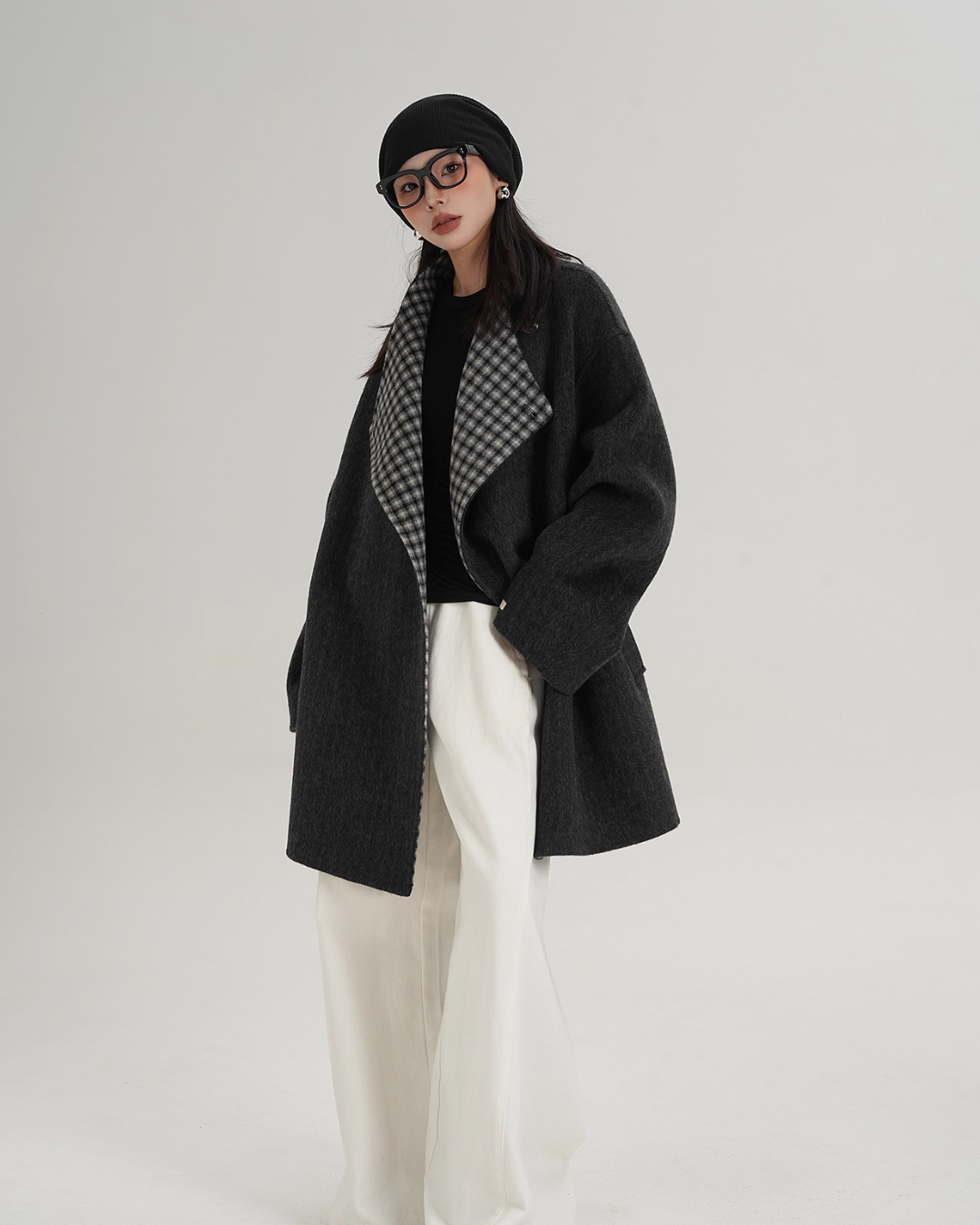 Mid Length Wool Coat Mid Length Wool Coat
