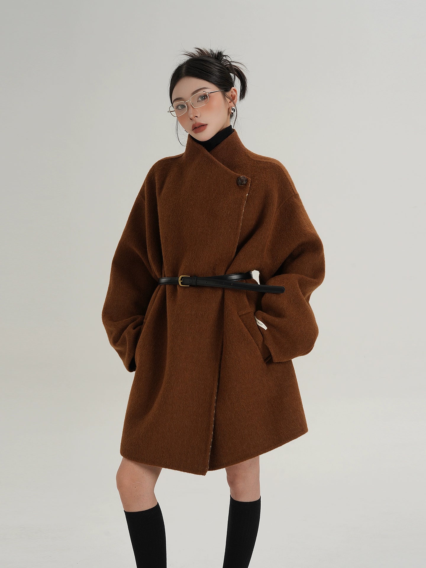 Mid Length Wool Coat Mid Length Wool Coat