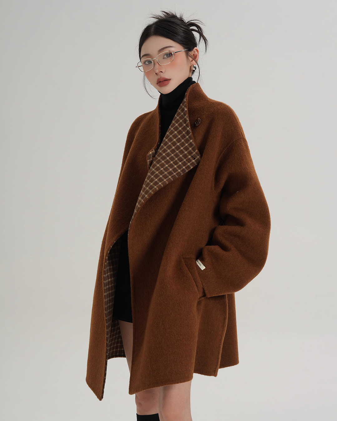 Mid Length Wool Coat Mid Length Wool Coat