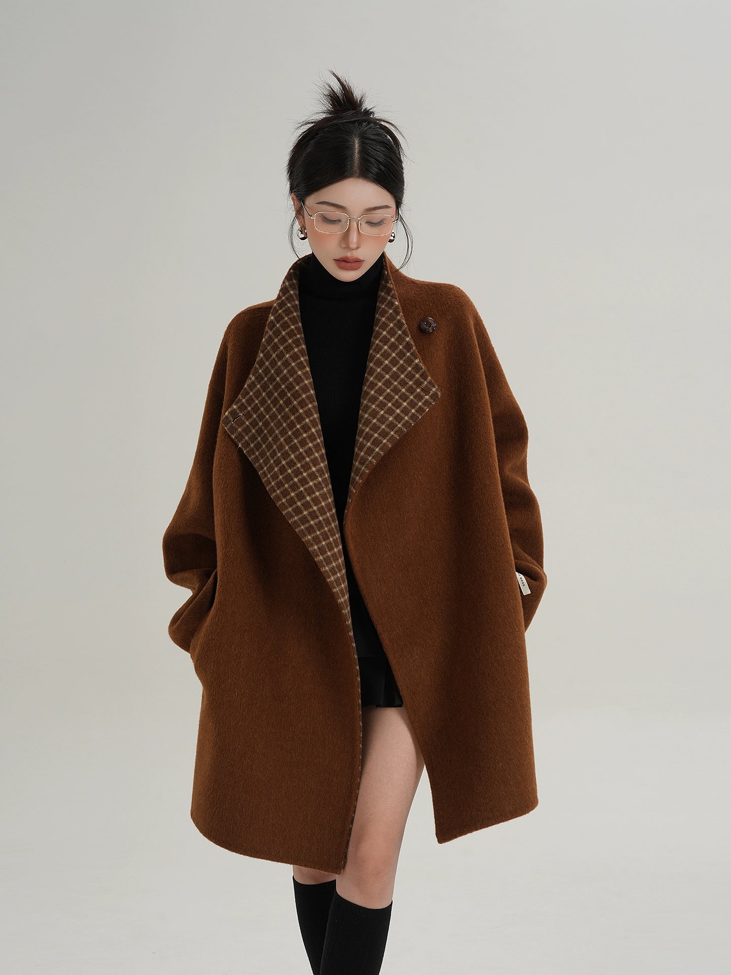 Mid Length Wool Coat Mid Length Wool Coat
