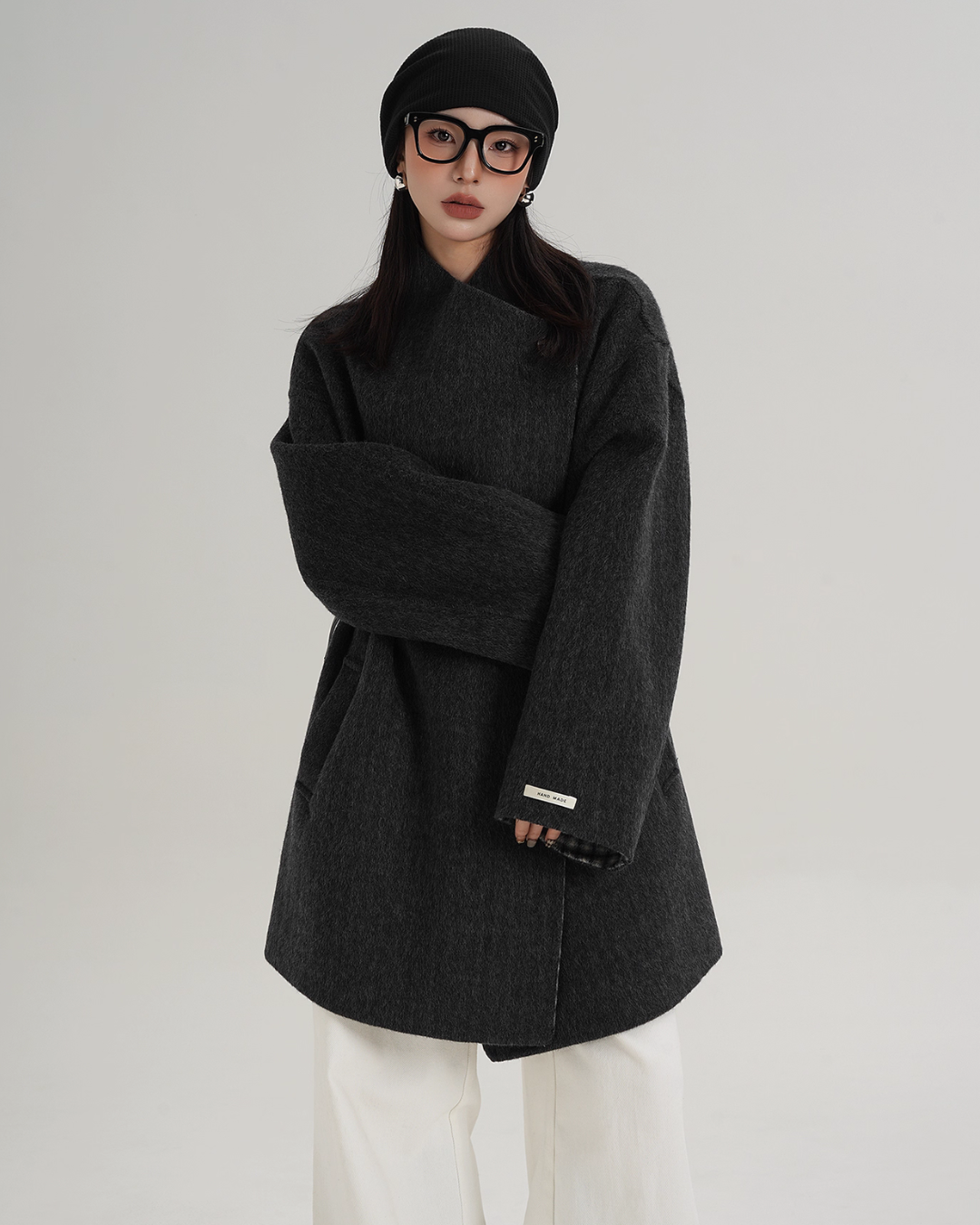 Mid Length Wool Coat Mid Length Wool Coat