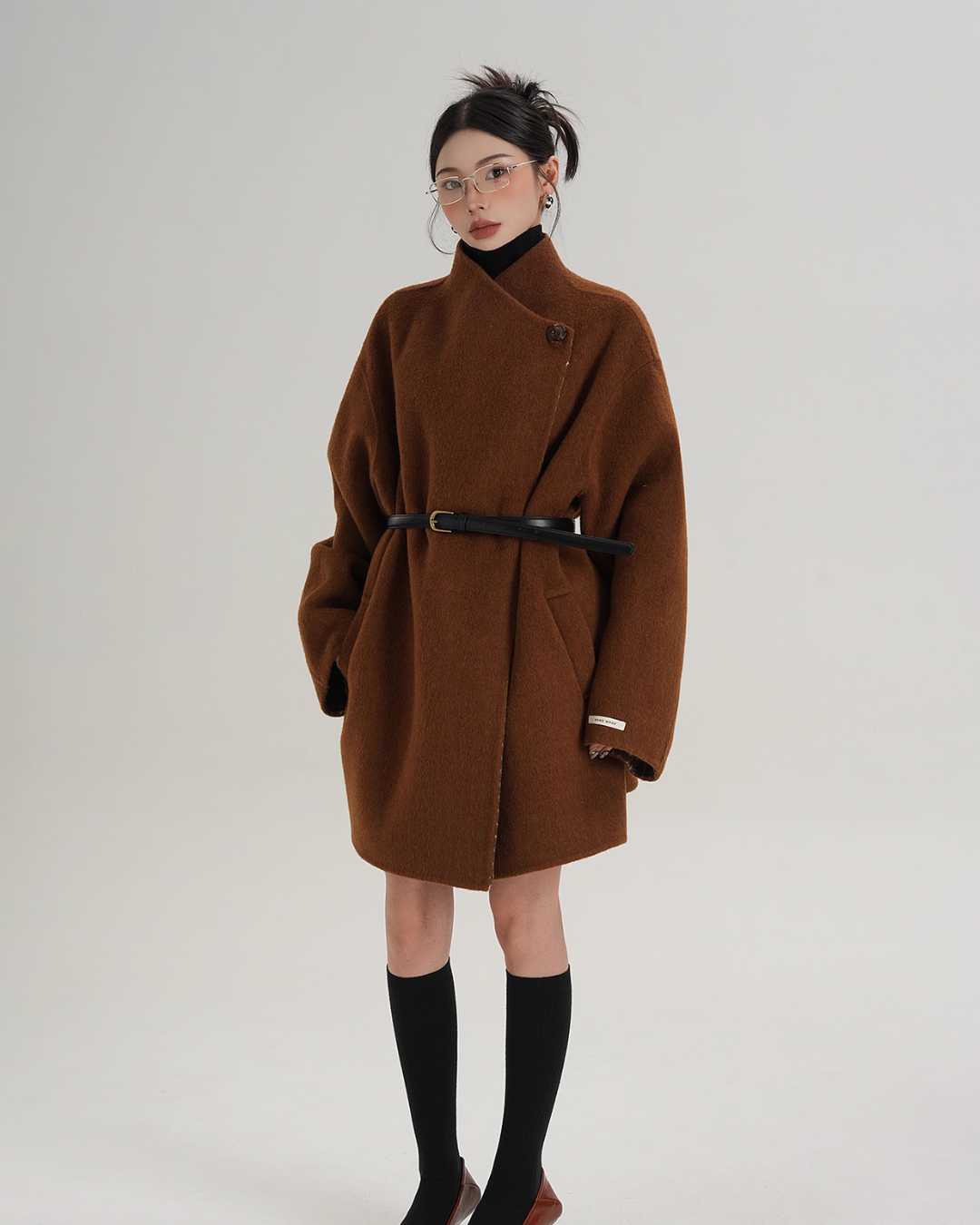Mid Length Wool Coat Mid Length Wool Coat