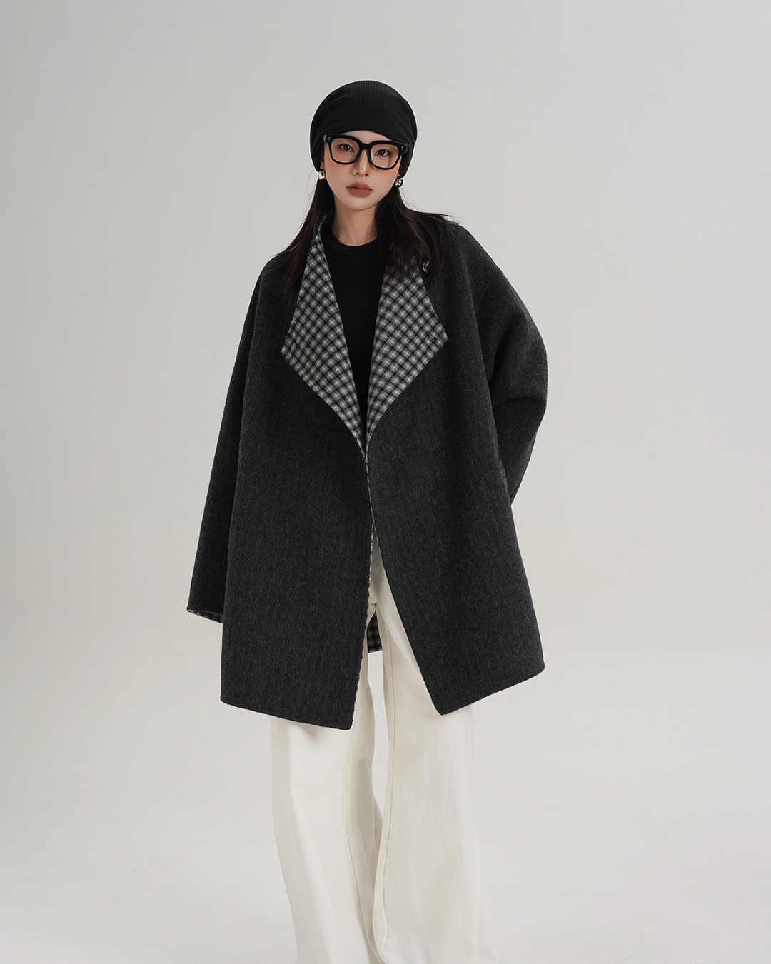 Mid Length Wool Coat Mid Length Wool Coat