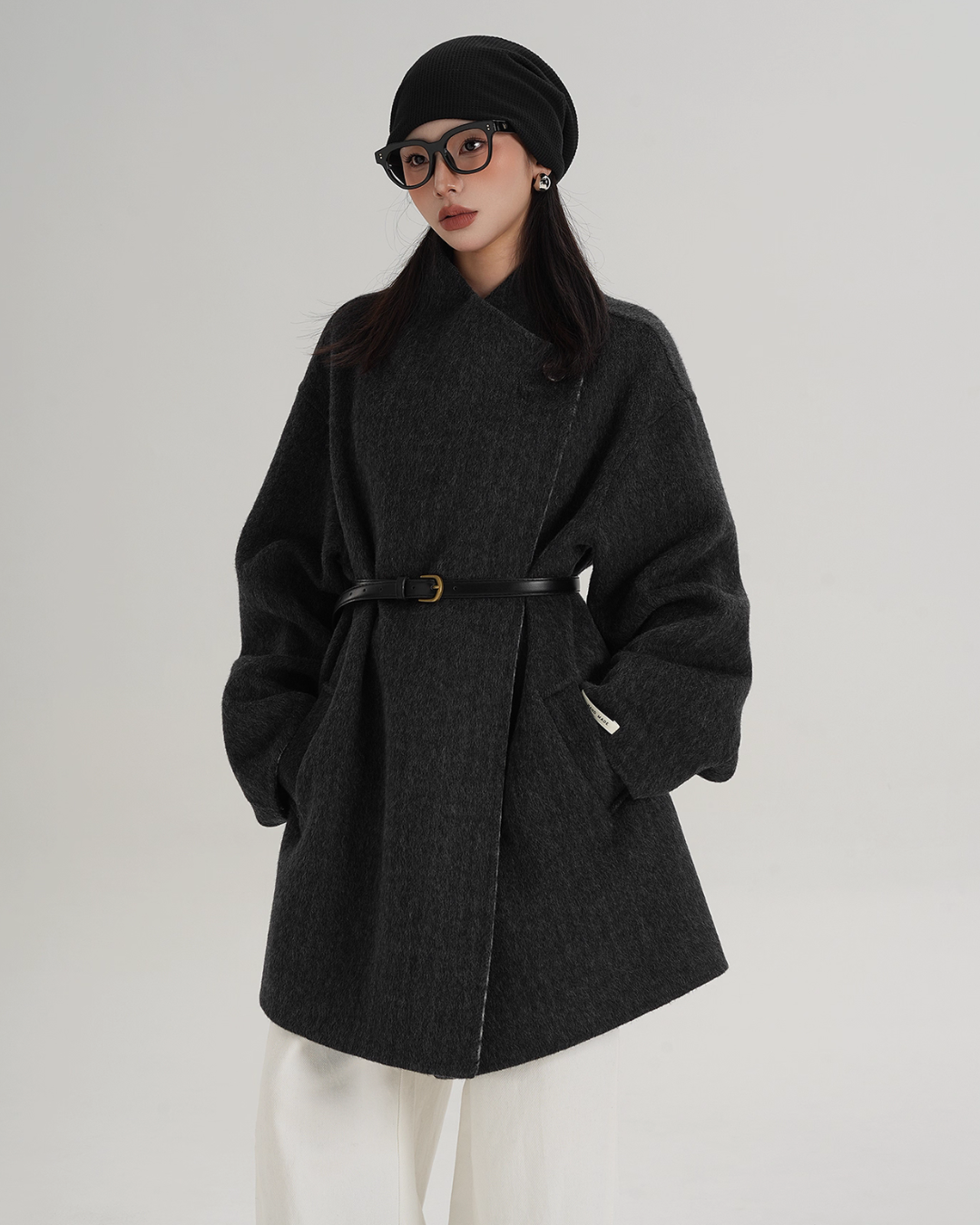 Mid Length Wool Coat Mid Length Wool Coat
