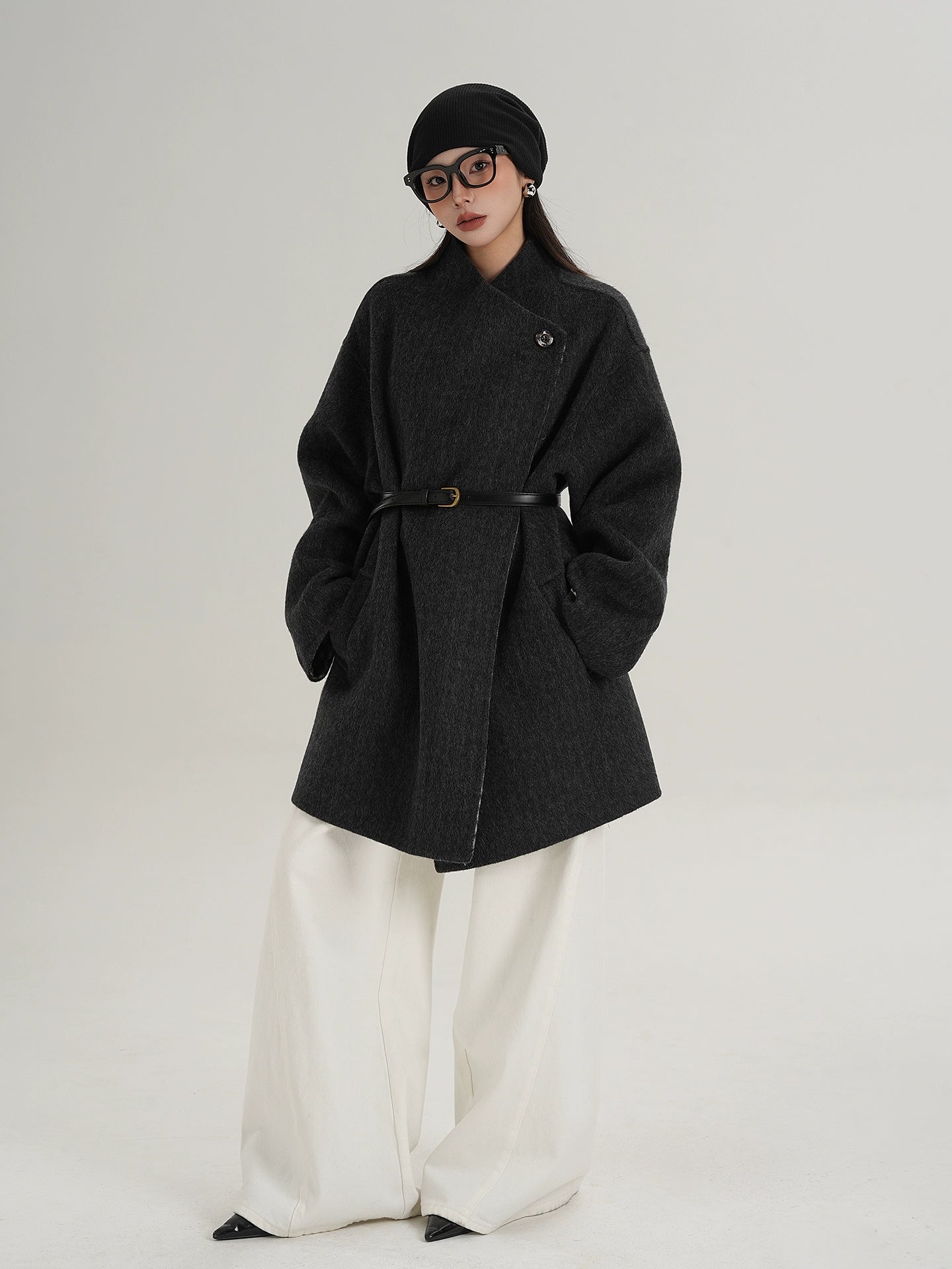 Mid Length Wool Coat Mid Length Wool Coat