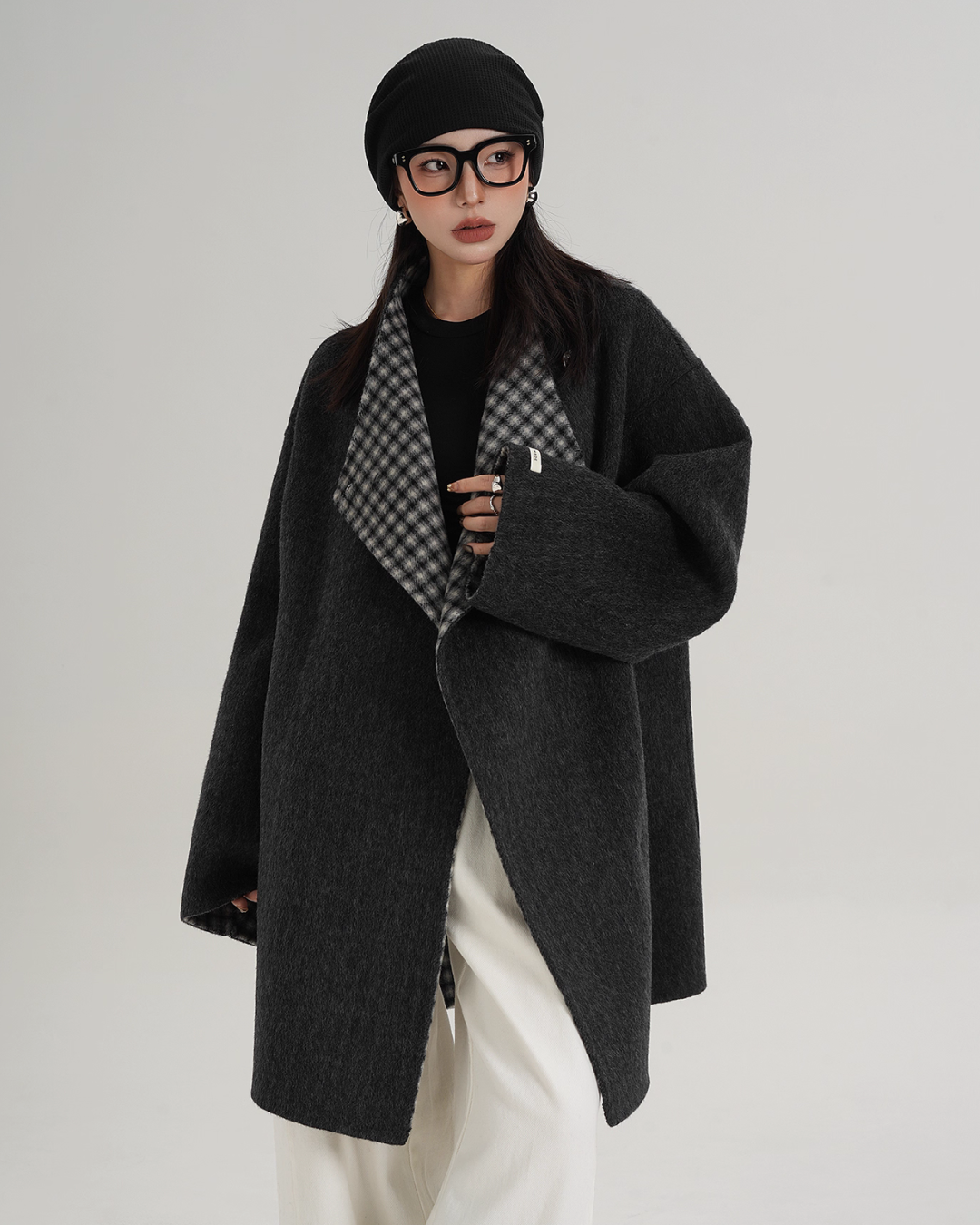 Mid Length Wool Coat Mid Length Wool Coat