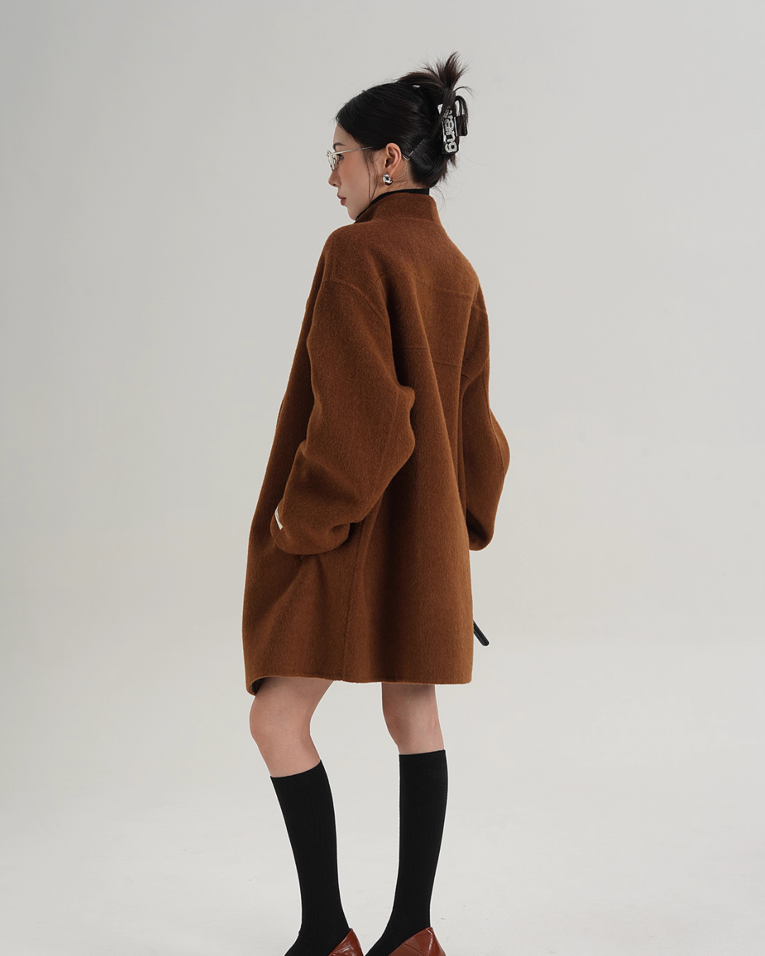 Mid Length Wool Coat Mid Length Wool Coat