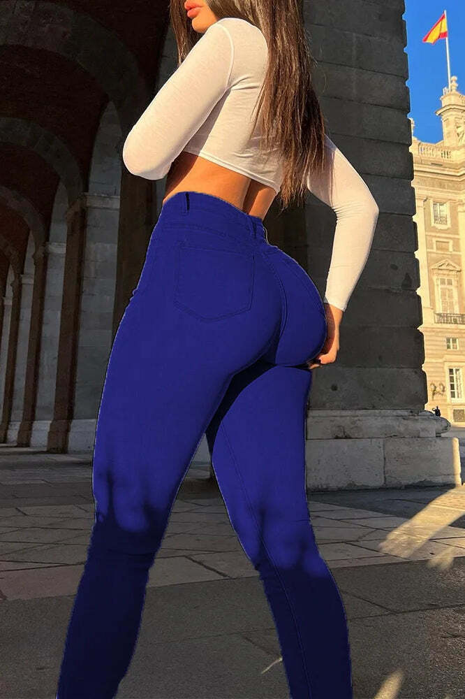 Mid Waist Stretch Skinny Jeans Mid Waist Stretch Skinny Jeans