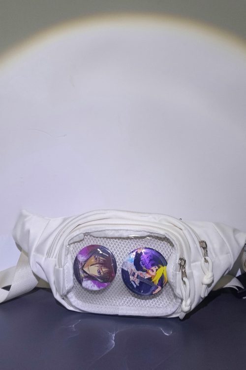 Mini Ita Crossbody Bag with Clear Window and Included Insert for Plushies and Pins