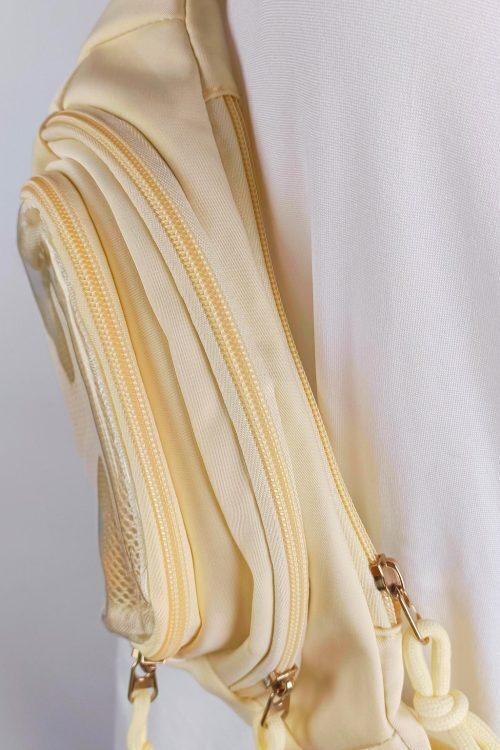 Mini Ita Crossbody Bag with Clear Window and Included Insert for Plushies and Pins