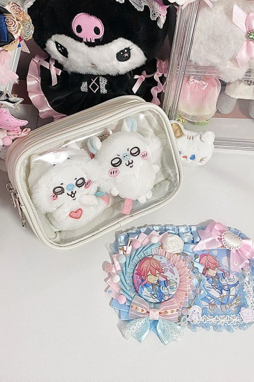 Mini Ita Crossbody Bag with Clear Window for Plushies and Pins