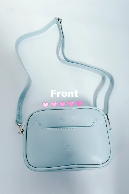 Mini Ita Crossbody Bag with Clear Window for Plushies and Pins