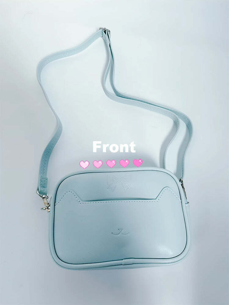 Mini Ita Crossbody Bag with Clear Window for Plushies and Pins Mini Ita Crossbody Bag with Clear Window for Plushies and Pins