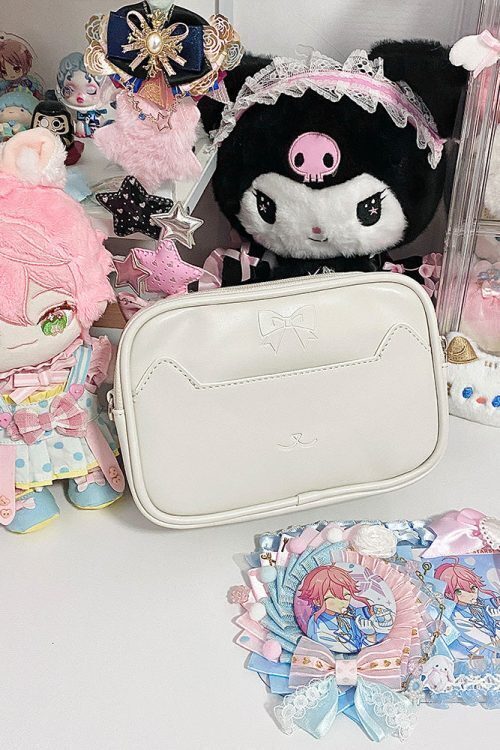Mini Ita Crossbody Bag with Clear Window for Plushies and Pins