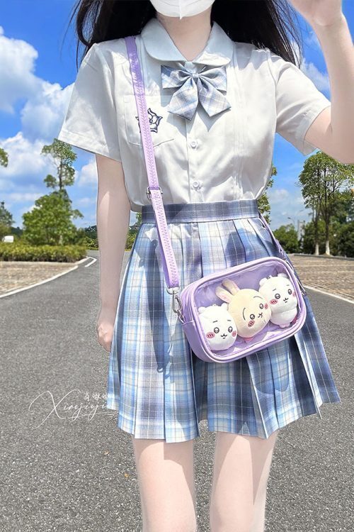 Mini Ita Crossbody Bag with Clear Window for Plushies and Pins