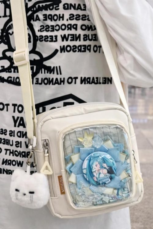 Mini Pastel Y2K Convertible Ita Bag for Pin Display