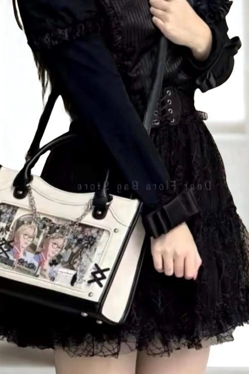 Mini Pink Ita Crossbody Bag for Pin Display