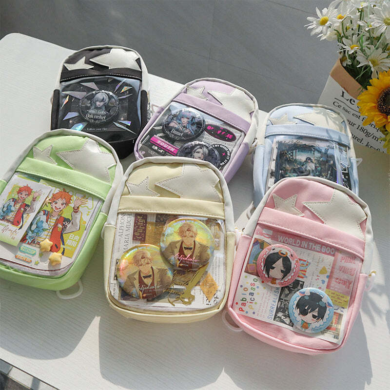 Mini Star Ita Bag with Clear Window and Included Insert for Pin Display Mini Star Ita Bag with Clear Window and Included Insert for Pin Display