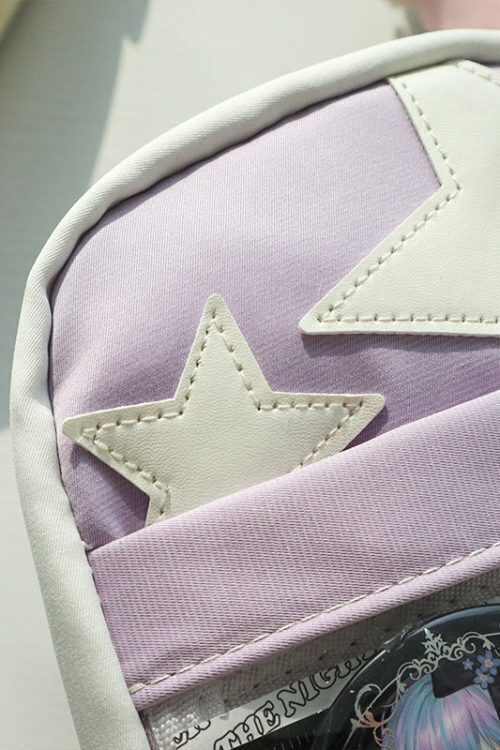 Mini Star Ita Bag with Clear Window and Included Insert for Pin Display