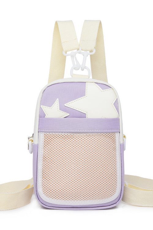 Mini Star Ita Bag with Clear Window and Included Insert for Pin Display