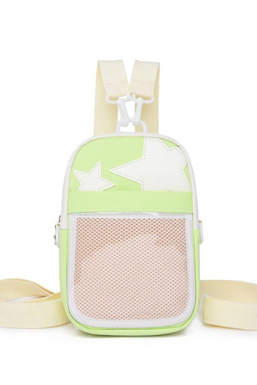 Mini Star Ita Bag with Clear Window and Included Insert for Pin Display