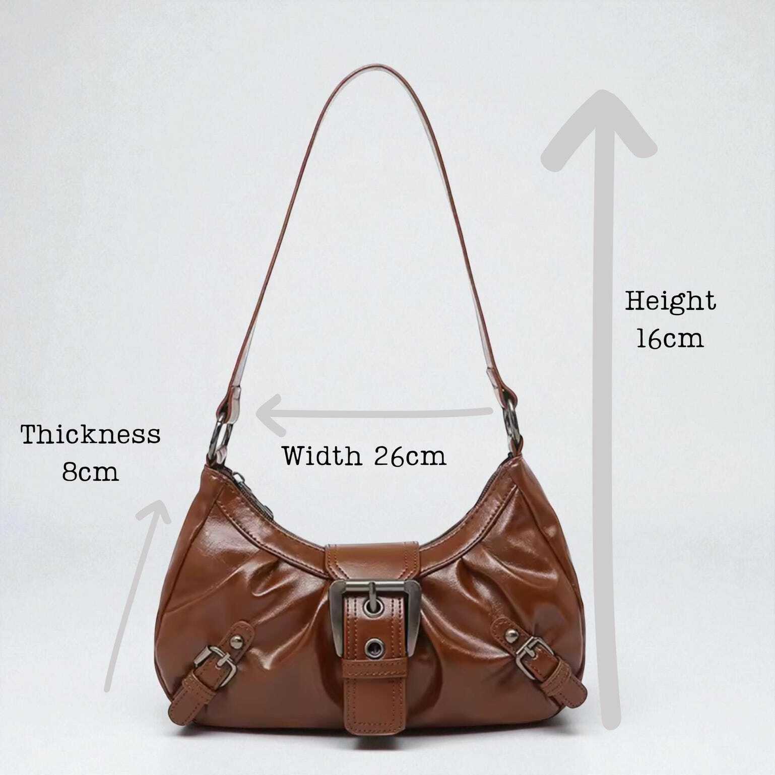 Mini Y2K Vintage Shoulder Bag for Pin Display Mini Y2K Vintage Shoulder Bag for Pin Display