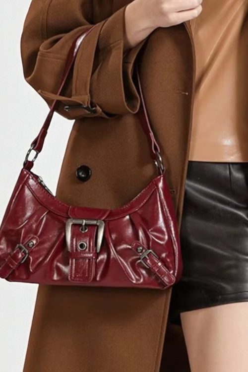 Mini Y2K Vintage Shoulder Bag for Pin Display