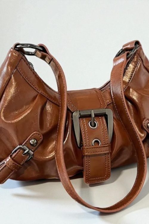 Mini Y2K Vintage Shoulder Bag for Pin Display