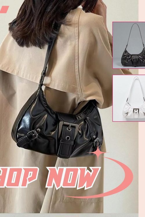 Mini Y2K Vintage Shoulder Bag for Pin Display