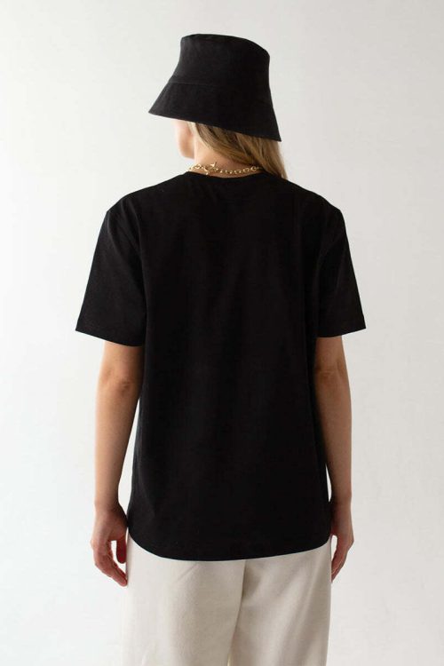 Minimalist Casual Solid Crew Neck T-shirt