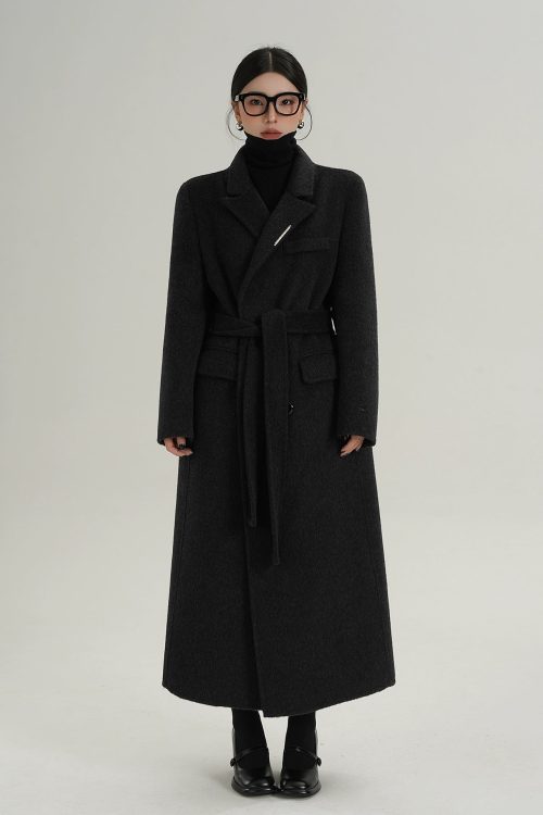 Mode Wool Long Coat