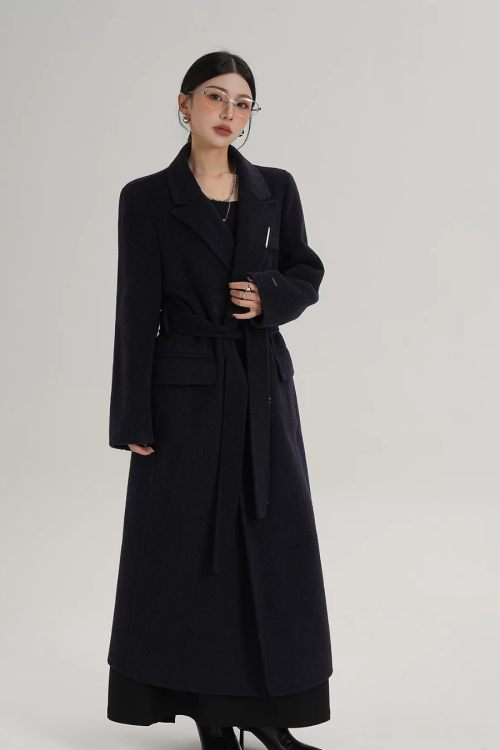 Mode Wool Long Coat
