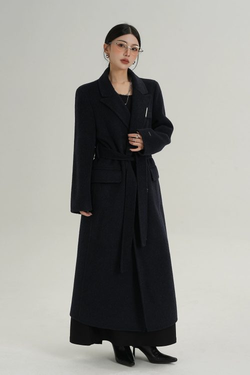 Mode Wool Long Coat