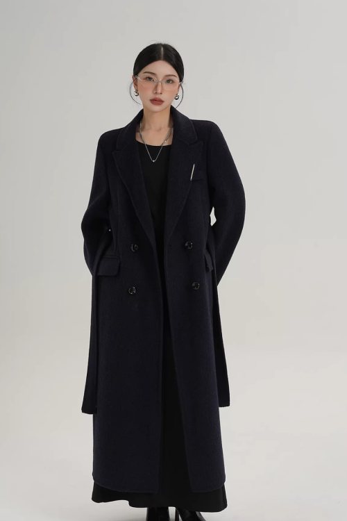 Mode Wool Long Coat
