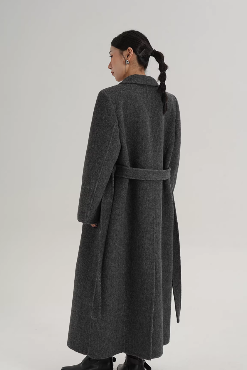 Mode Wool Long Coat