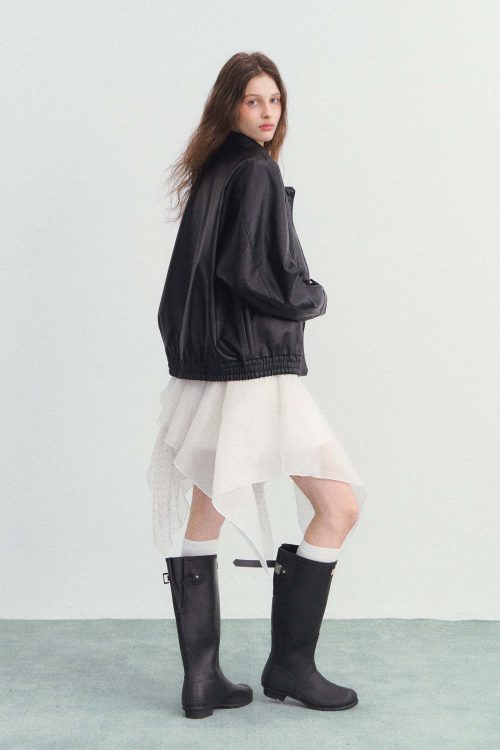 Moist Leather Jacket