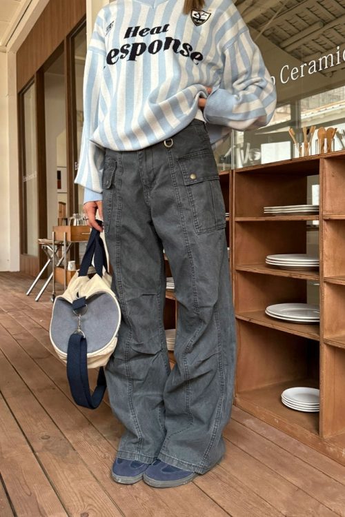 Multi Pocket Leg Cargo Pants