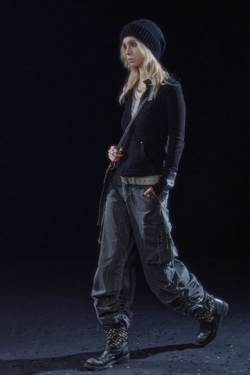 Multi Pocket Washed Cargo Pants