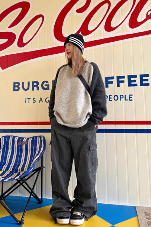 Multi Pocket Washed Work Pants