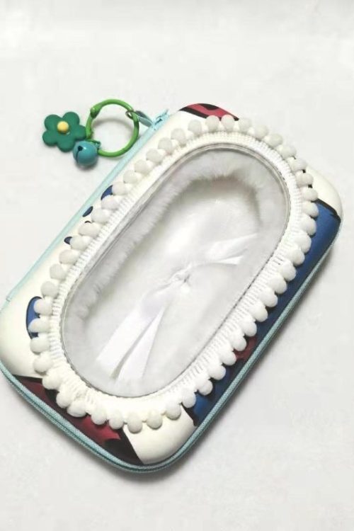 OB11 BJD Doll Bag with Clear Window for Plushies and Pins