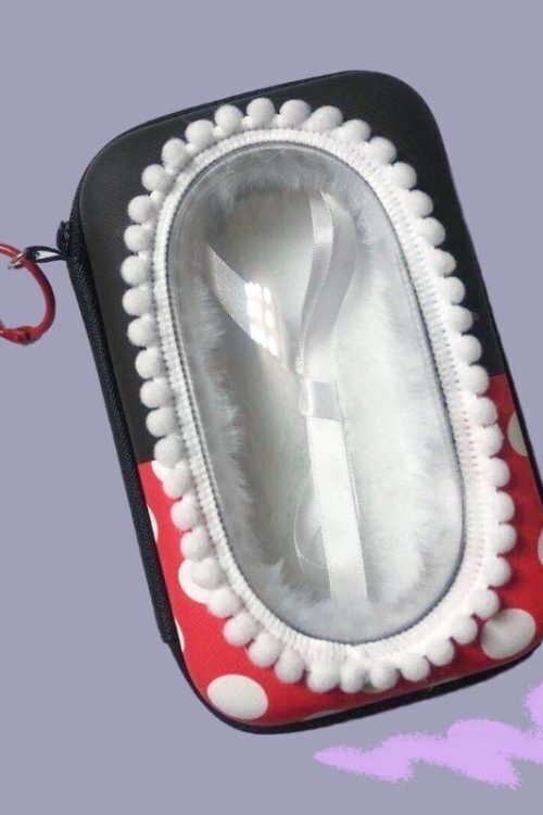 OB11 BJD Doll Bag with Clear Window for Plushies and Pins