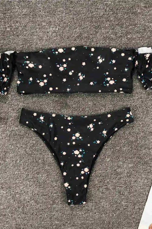Off-Shoulder Bikini Set